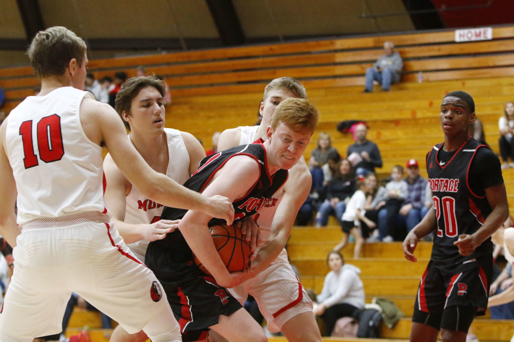 Portage at Munster boys basketball